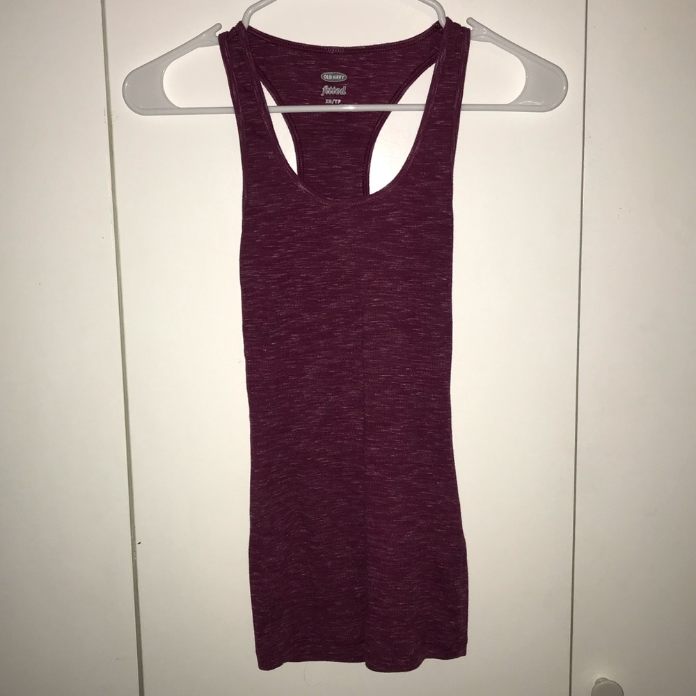 OLD NAVY Fitted Rib-Knit Tank
